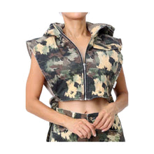 Load image into Gallery viewer, Camouflage Print Vest and Pants Set