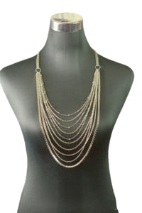 Layered Multi Chain Necklace