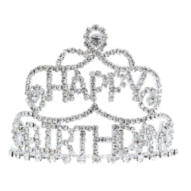 Happy Birthday Crystal Crown