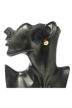 Load image into Gallery viewer, FUR BALL EARRING,