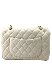 QUILTED FAUX LEATHER HAND BAG