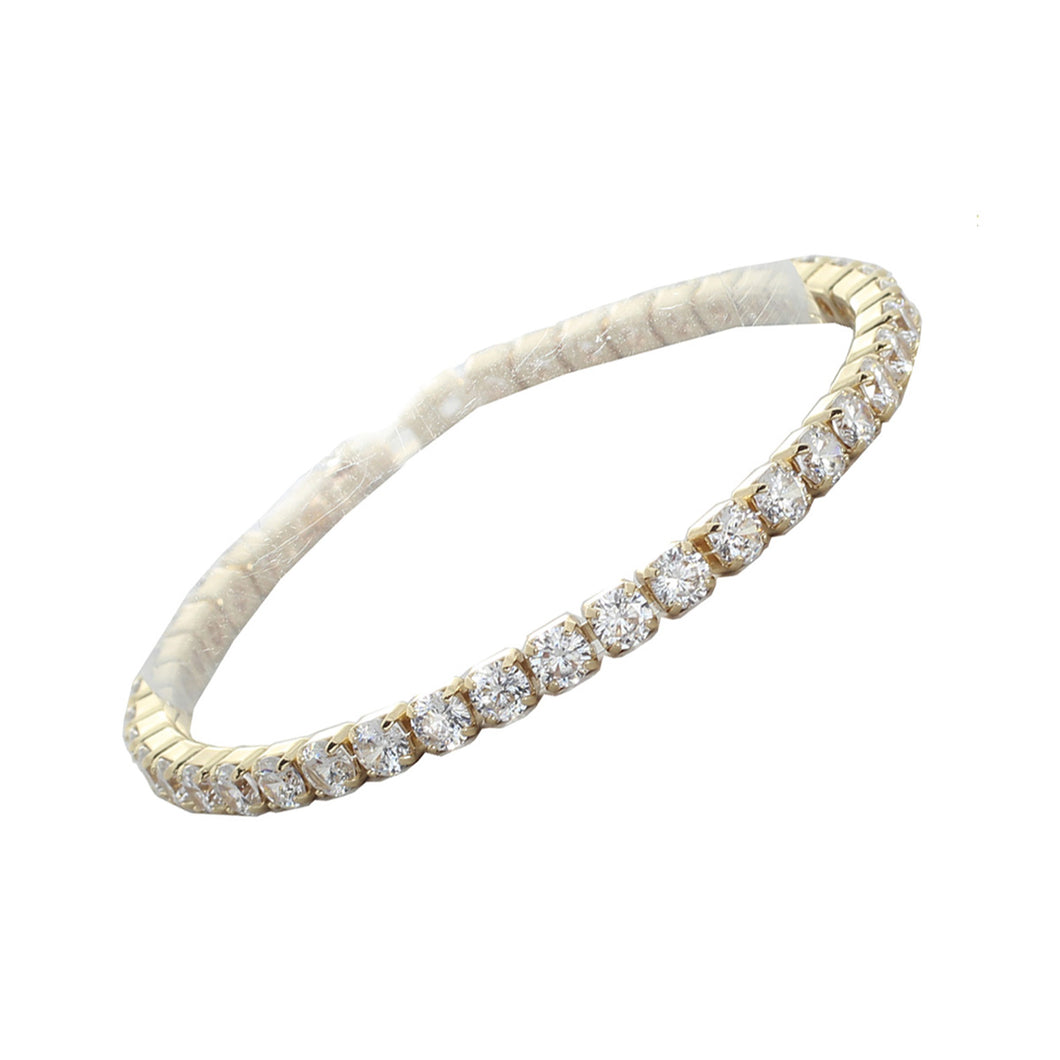 Cubic Zirconia 1 Row Tennis Bacelet