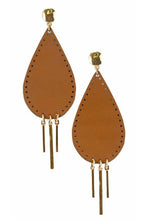 Load image into Gallery viewer, LEATHER EARRING