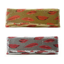 Load image into Gallery viewer, Lips Printed Evening Clutch