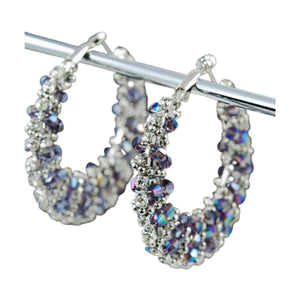 Crystal Bead Earrings