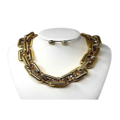 CHUNKY CHAIN NECKLACE SET