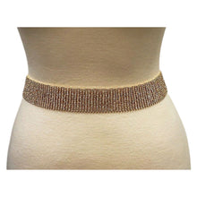 Load image into Gallery viewer, Crystal Pave Lined Chain Belt (12 Line)