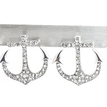 Load image into Gallery viewer, Studded Anchor Earrings
