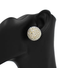 Load image into Gallery viewer, Full Rhinestone Round Post Earrings
