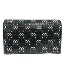 Load image into Gallery viewer, FULL CRYSTAL COVER WITH DOT EVENING CLUTCH