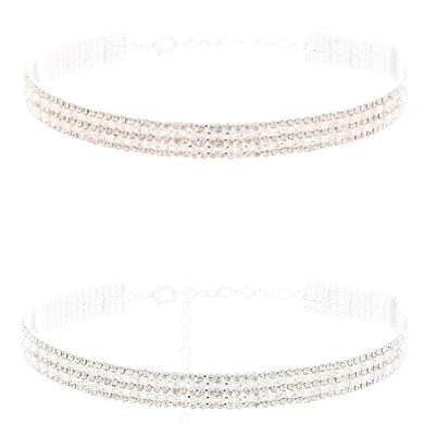 Crystal Baguette Choker