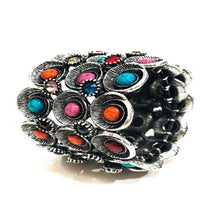 Load image into Gallery viewer, Studded Metal Cuff Bracelet