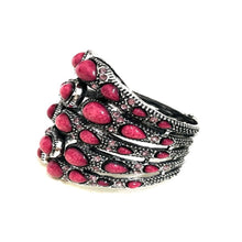 Load image into Gallery viewer, Studded Metal Cuff Bracelet