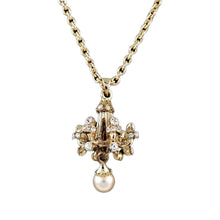 Load image into Gallery viewer, Studded Chandelier Pendant Necklace