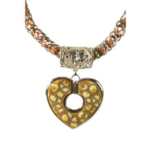 Load image into Gallery viewer, studded heart necklace