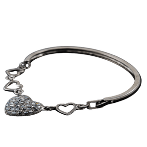 Studded Heart Bracelet