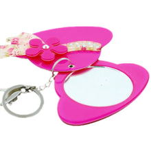 Load image into Gallery viewer, Studded Hat Key Chain &amp; Pocket Mirror