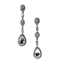 Load image into Gallery viewer, PEAR SHAPE LONG DROP EARRINGS