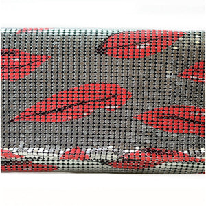 Lips Printed Evening Clutch
