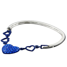 Load image into Gallery viewer, Studded Heart Bracelet