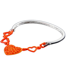 Load image into Gallery viewer, Studded Heart Bracelet