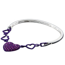 Load image into Gallery viewer, Studded Heart Bracelet