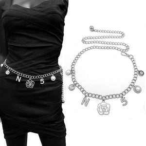 Luxury Charm Chain Belt